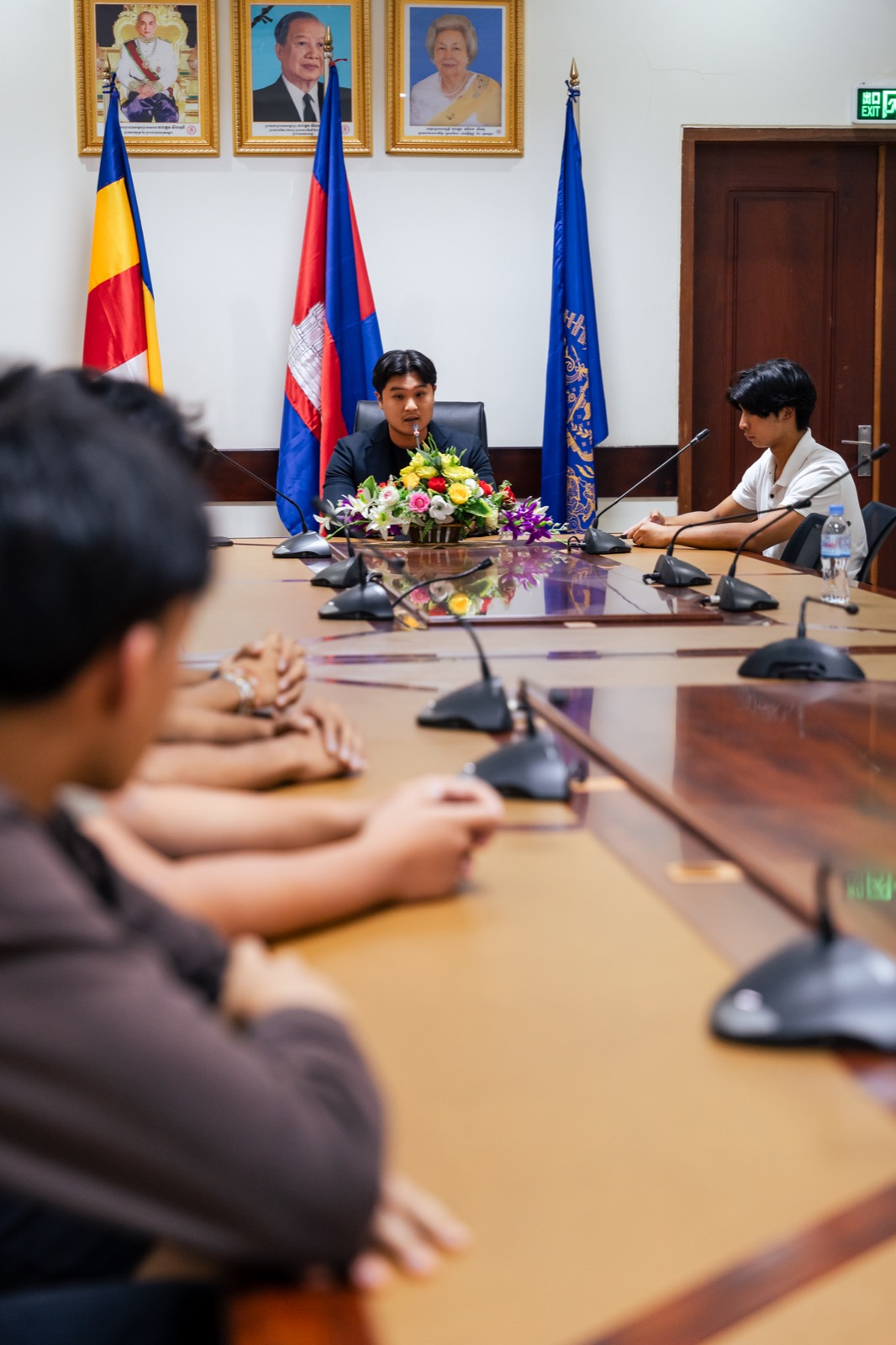 UNBL official press conference at the National Olympic Committee of Cambodia — photo 2 of 20