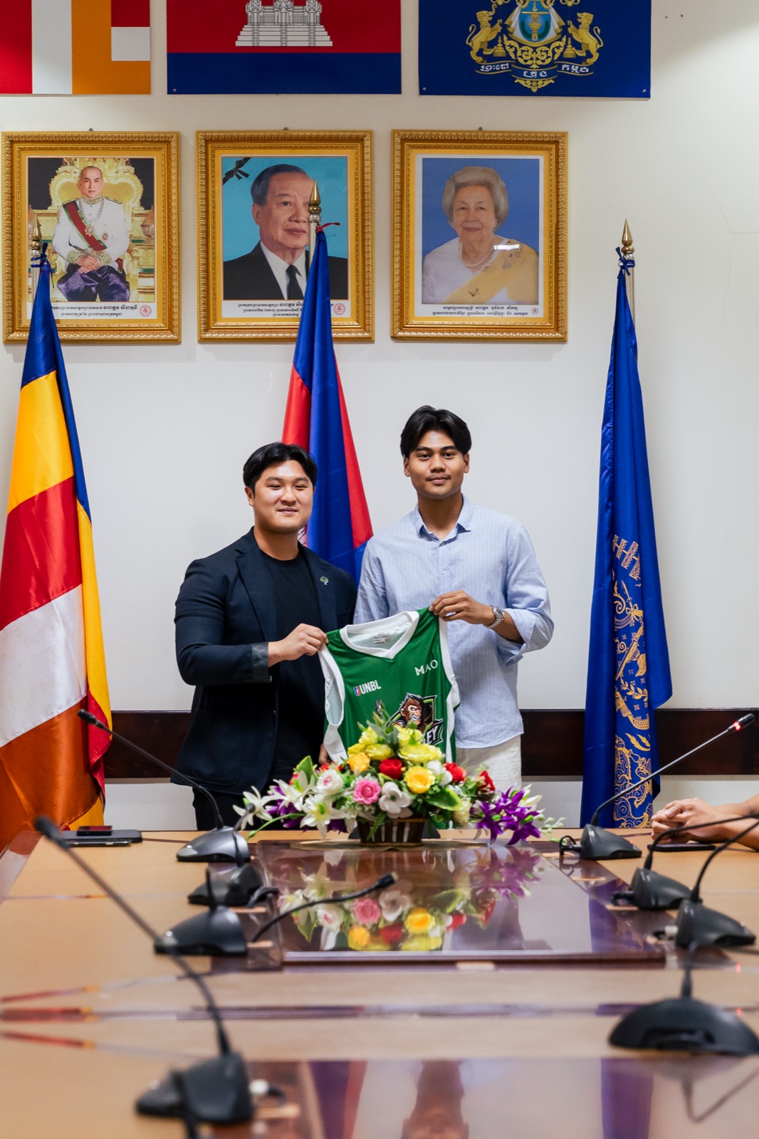 UNBL official press conference at the National Olympic Committee of Cambodia — photo 4 of 20
