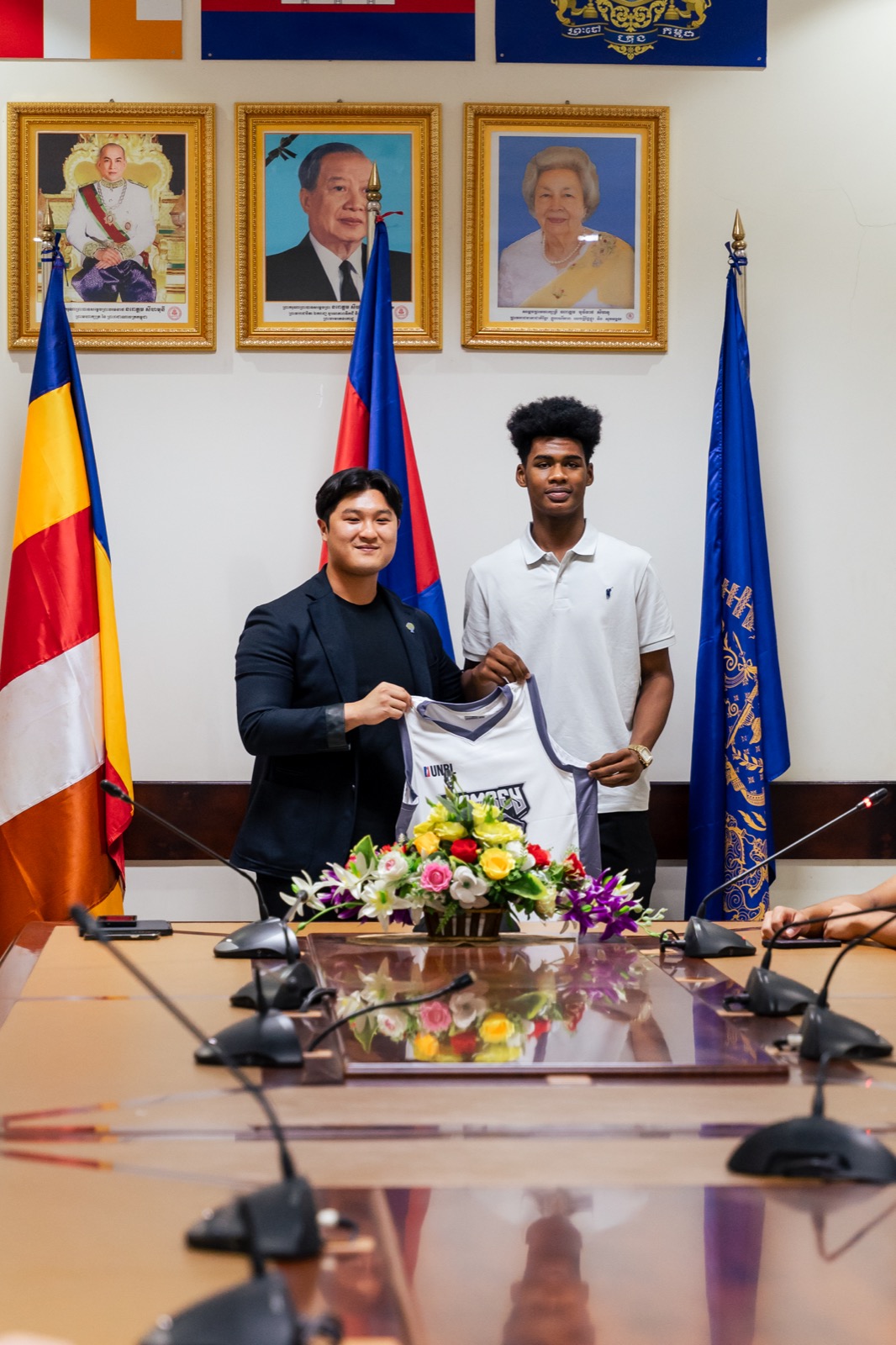UNBL official press conference at the National Olympic Committee of Cambodia — photo 5 of 20