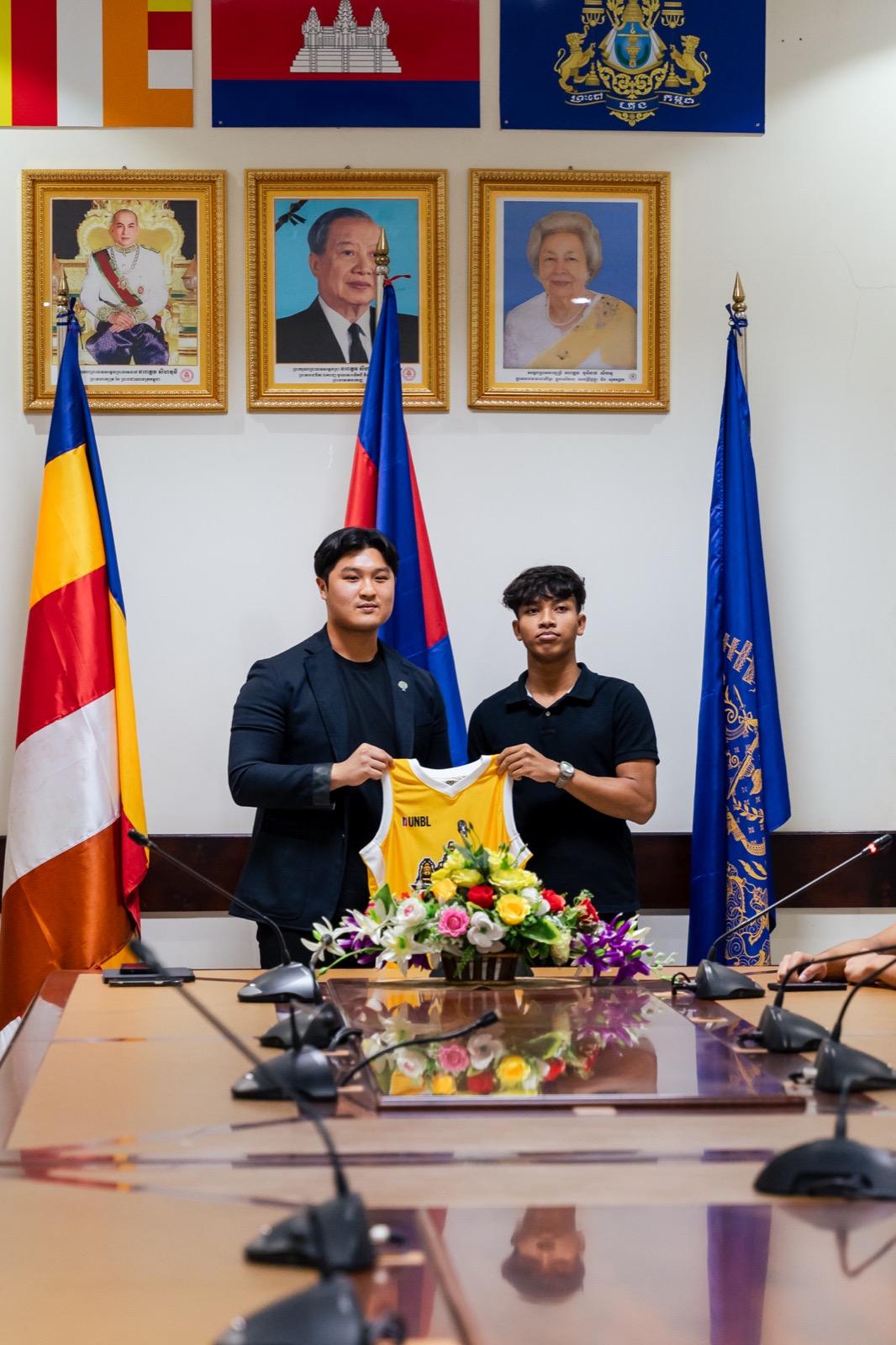 UNBL official press conference at the National Olympic Committee of Cambodia — photo 6 of 20