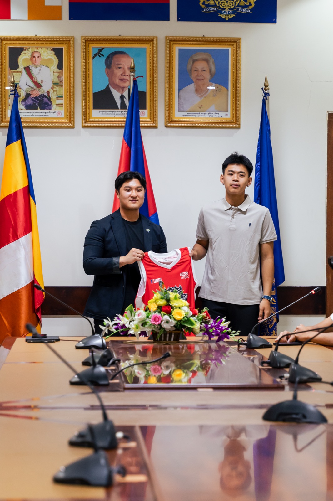 UNBL official press conference at the National Olympic Committee of Cambodia — photo 7 of 20
