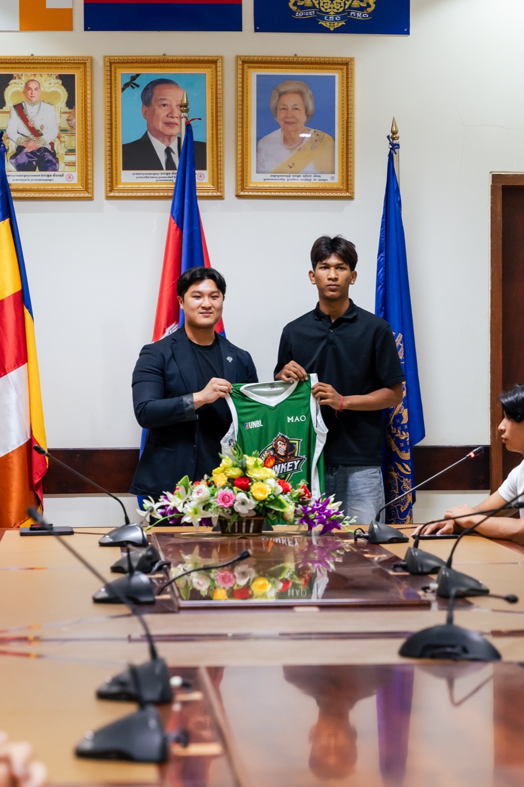 UNBL official press conference at the National Olympic Committee of Cambodia — photo 8 of 20