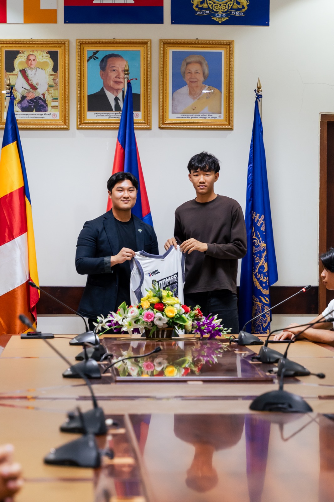 UNBL official press conference at the National Olympic Committee of Cambodia — photo 9 of 20
