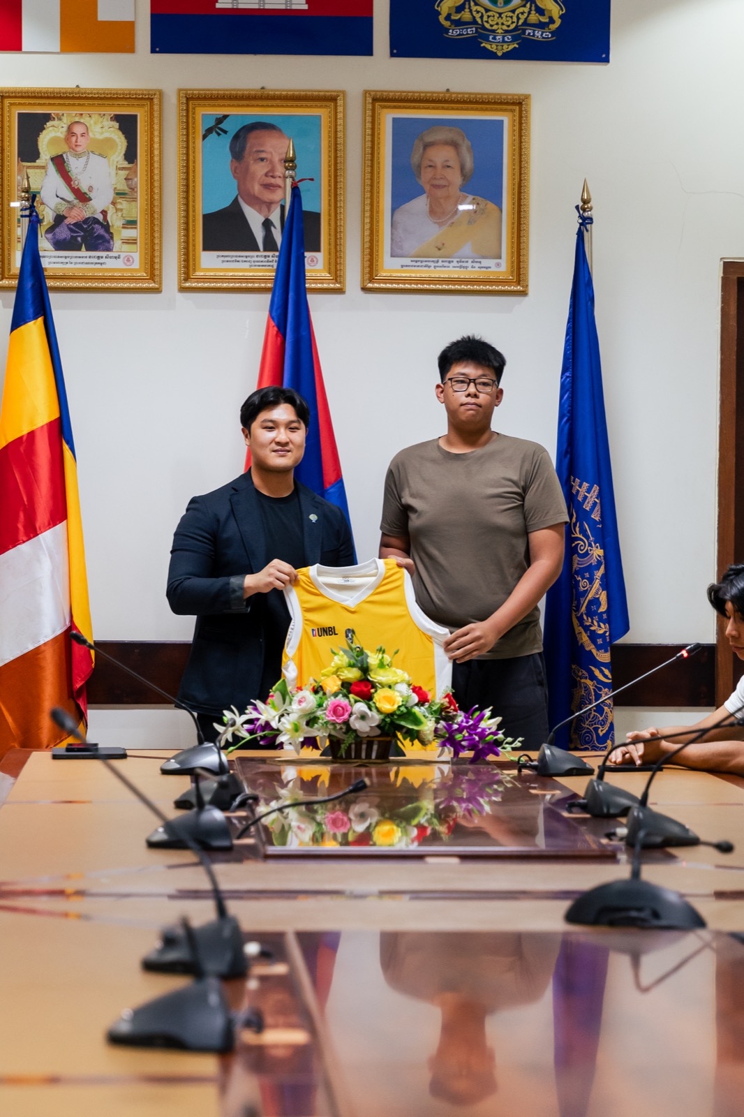 UNBL official press conference at the National Olympic Committee of Cambodia — photo 10 of 20