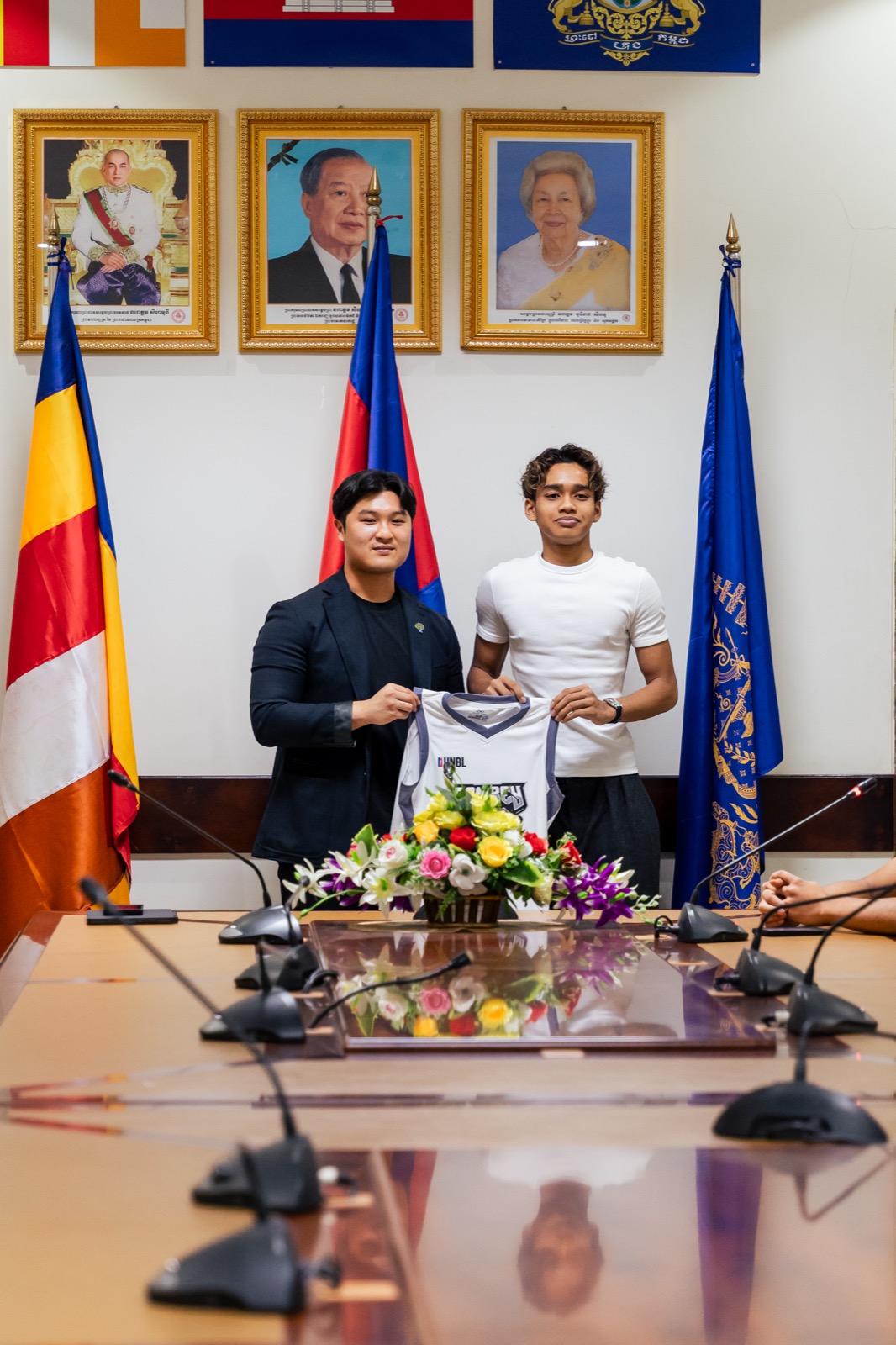 UNBL official press conference at the National Olympic Committee of Cambodia — photo 12 of 20