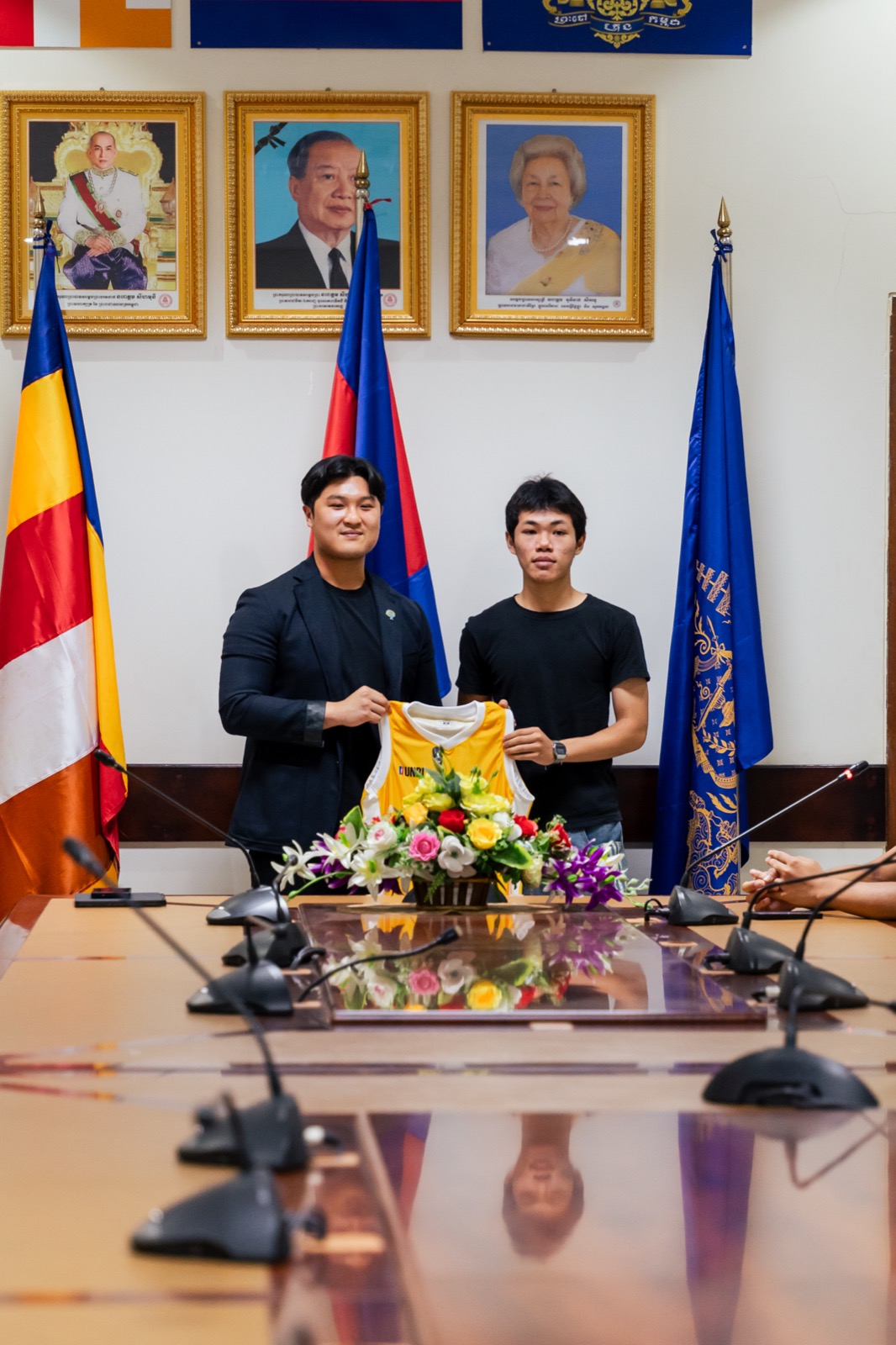 UNBL official press conference at the National Olympic Committee of Cambodia — photo 13 of 20