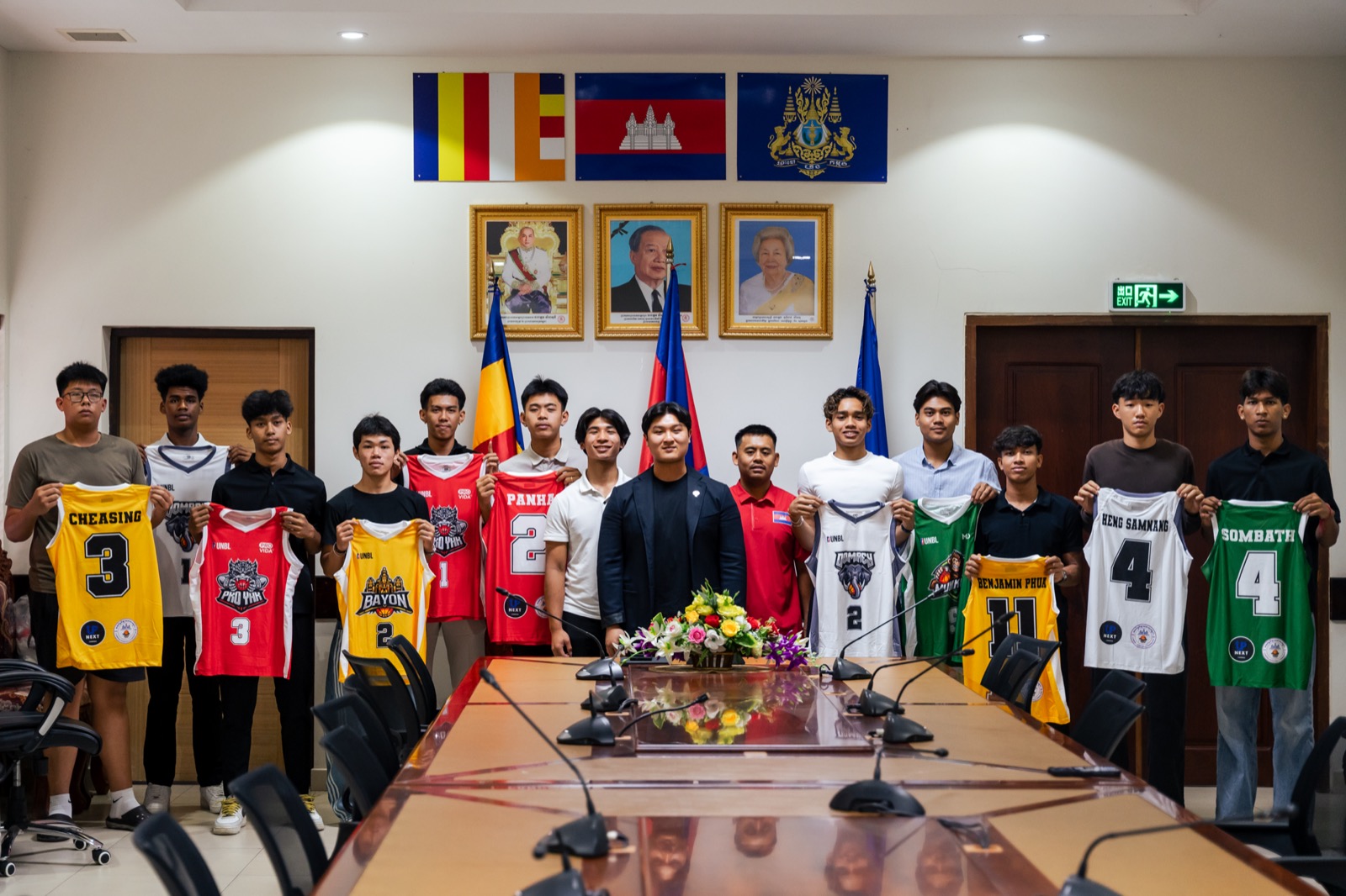 UNBL official press conference at the National Olympic Committee of Cambodia — photo 14 of 20