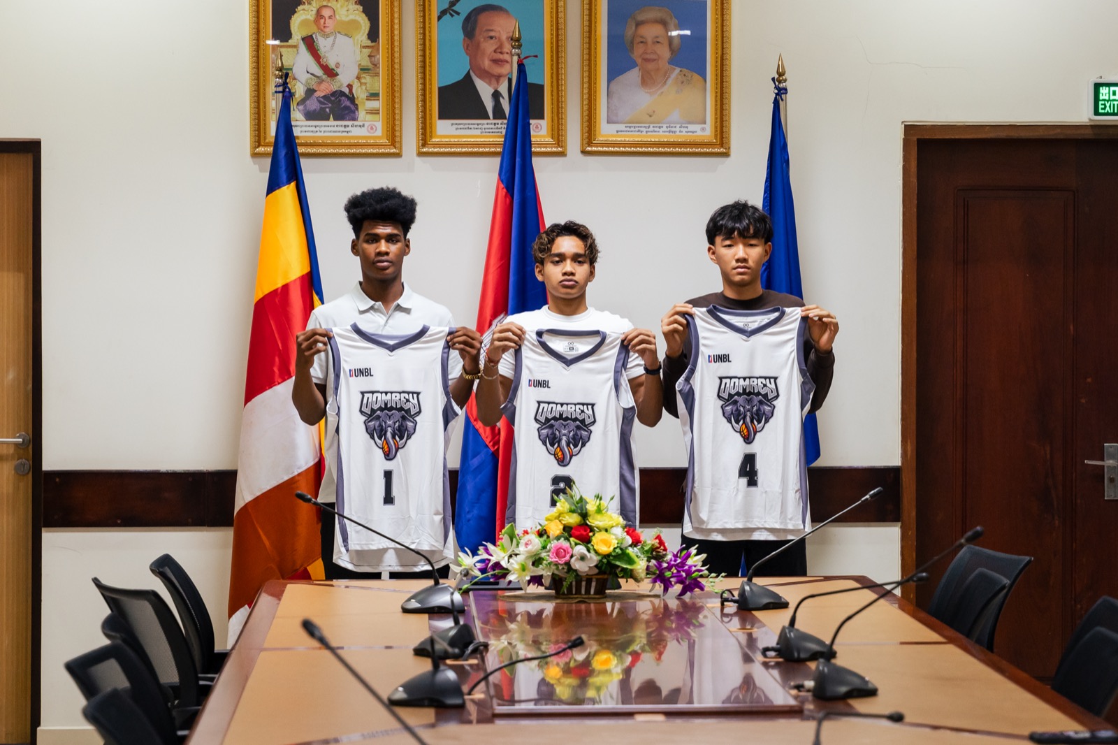 UNBL official press conference at the National Olympic Committee of Cambodia — photo 16 of 20
