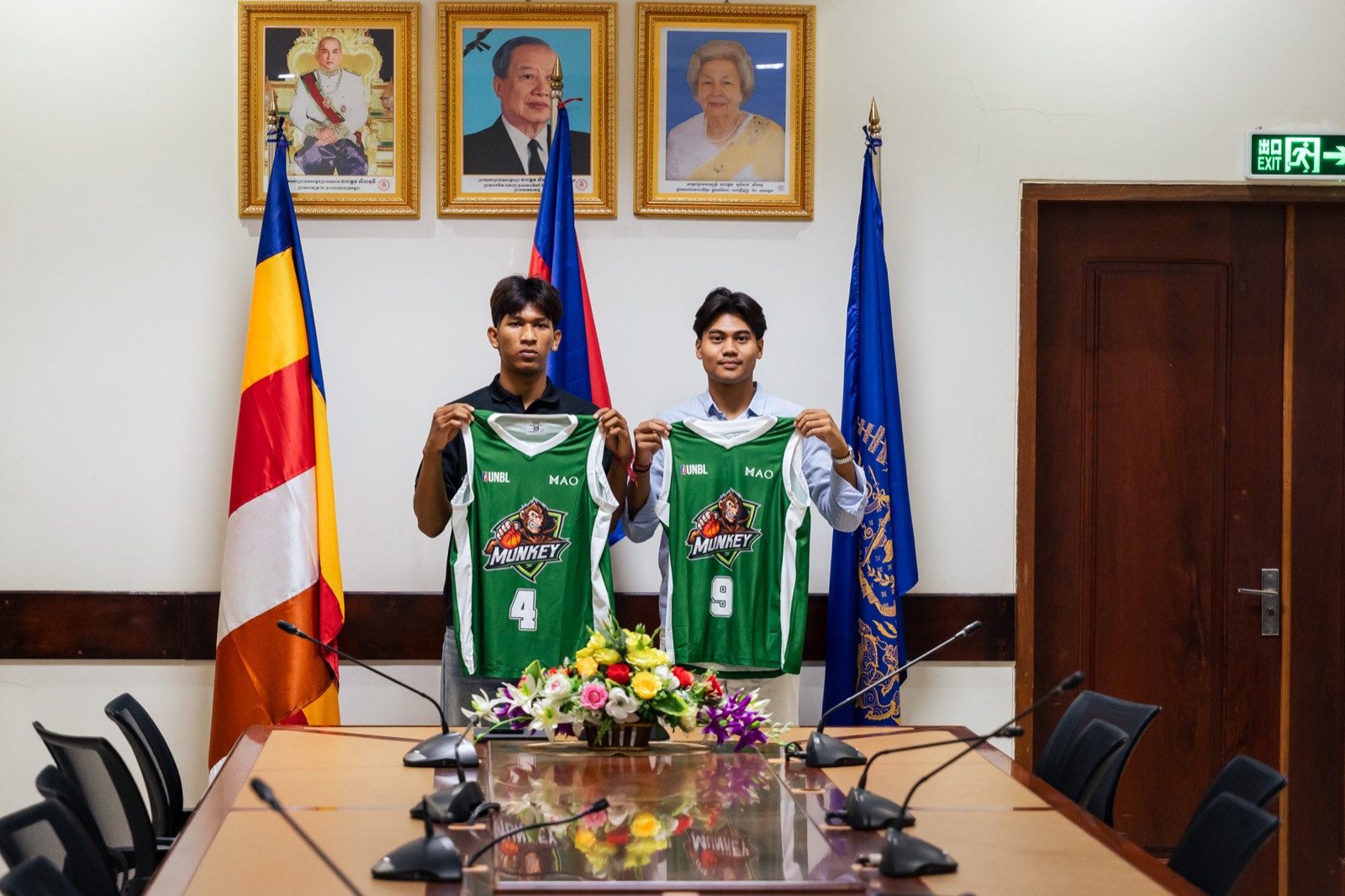 UNBL official press conference at the National Olympic Committee of Cambodia — photo 17 of 20