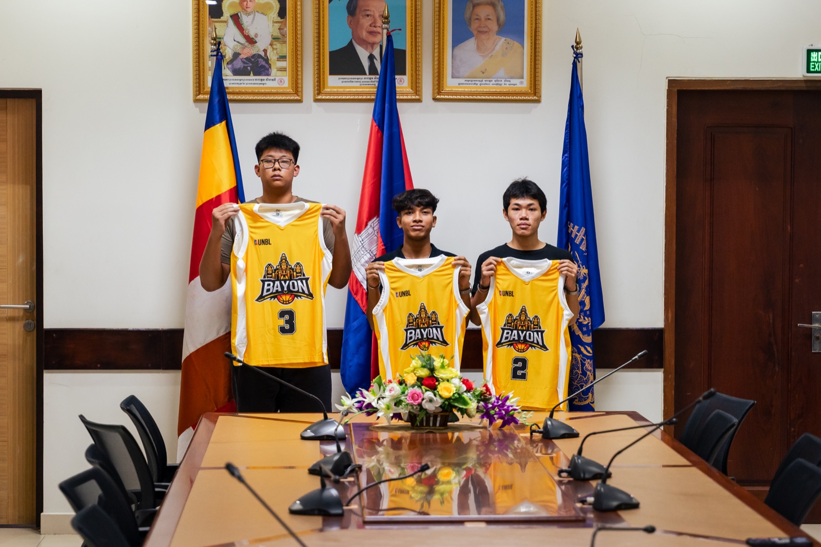 UNBL official press conference at the National Olympic Committee of Cambodia — photo 18 of 20