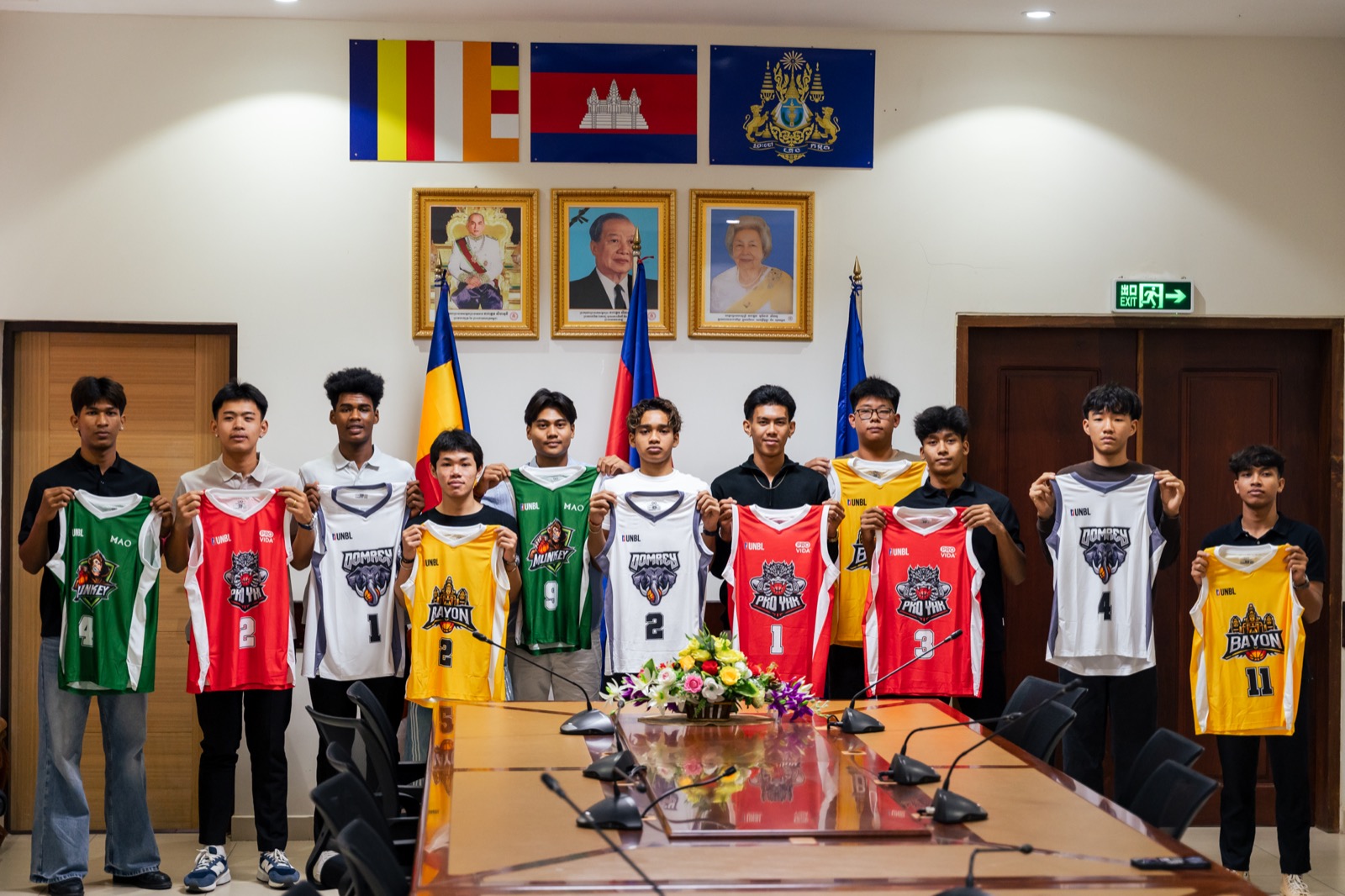 UNBL official press conference at the National Olympic Committee of Cambodia — photo 19 of 20